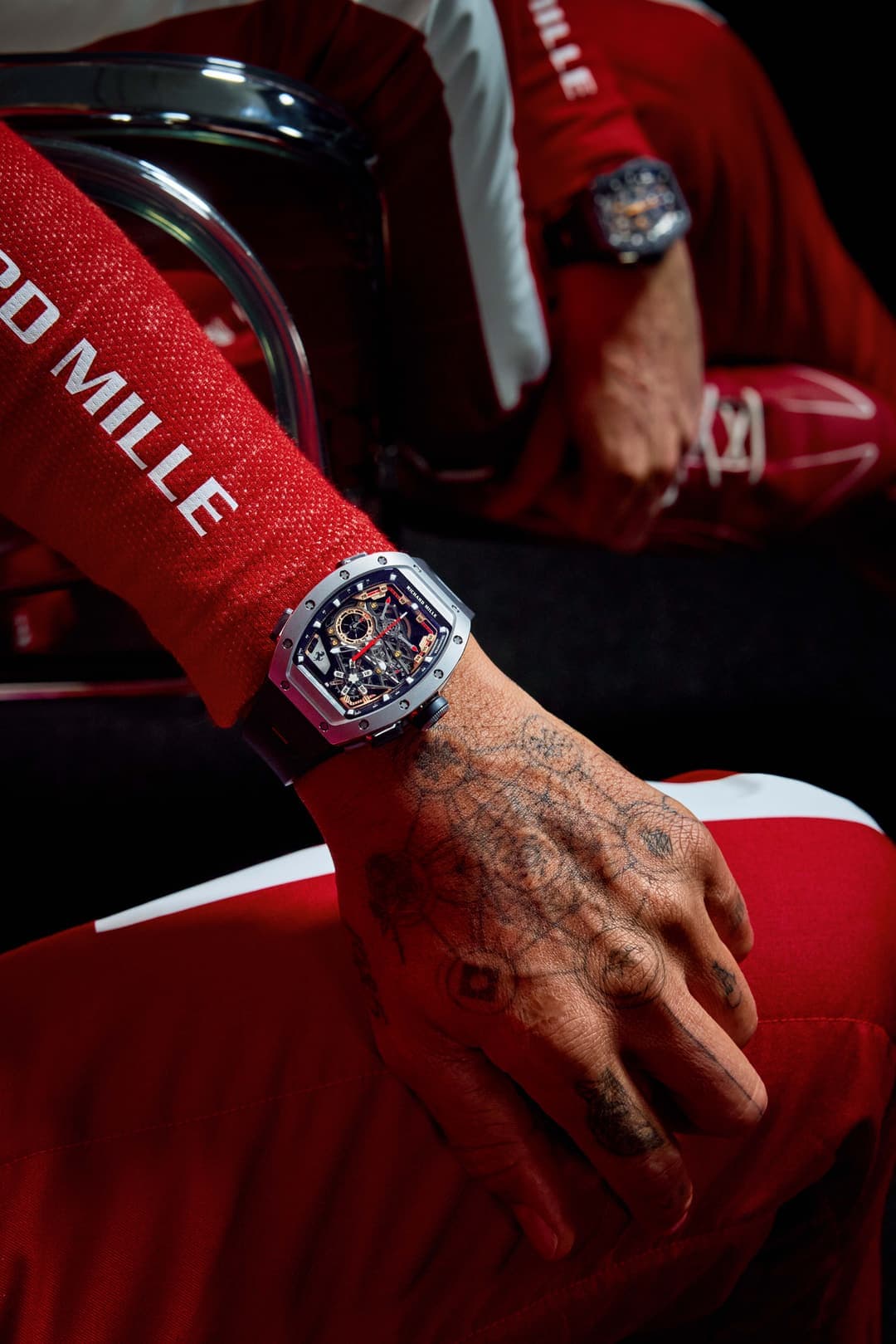 A Richard Mille worn on the wrist
